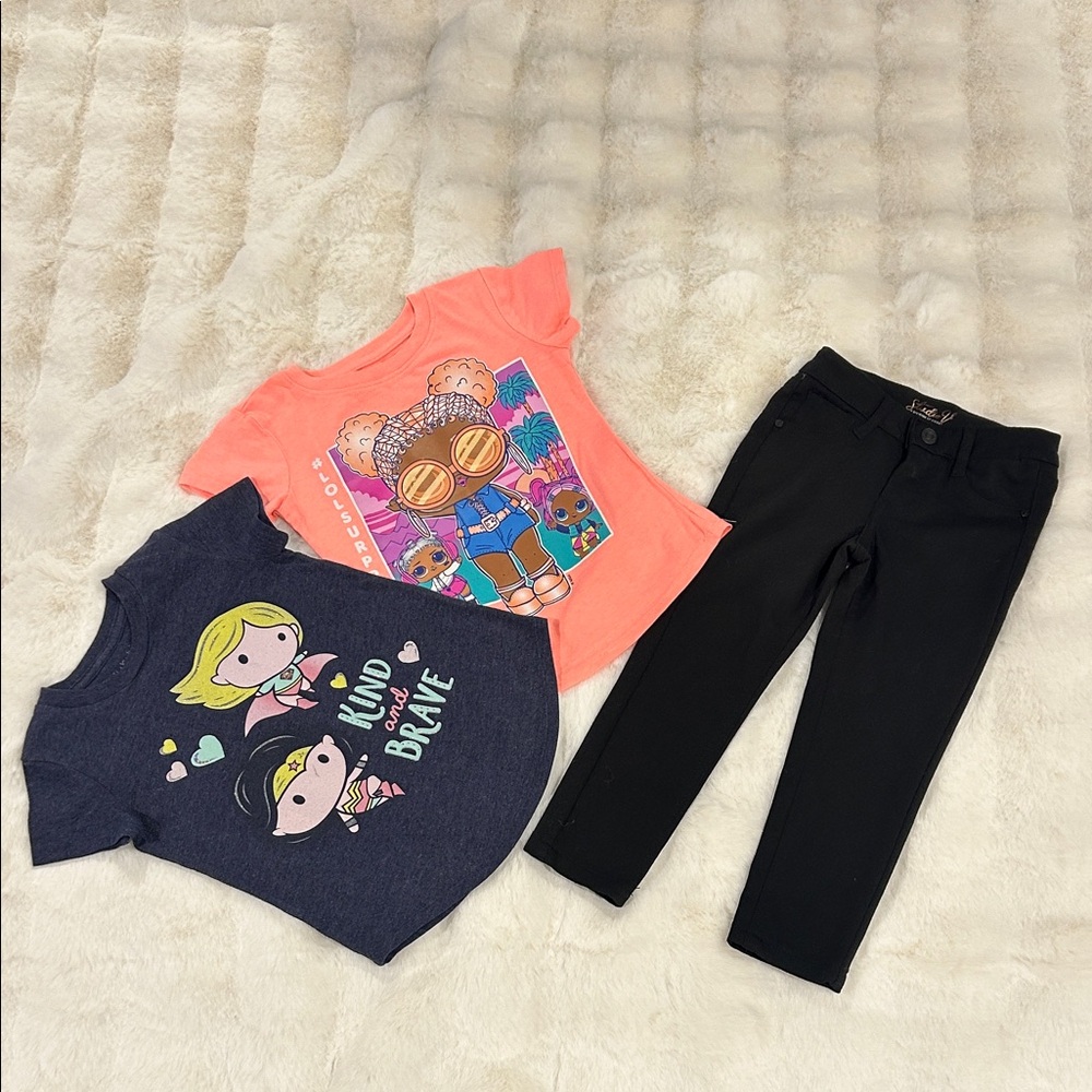 Kids Graphic Tee and Pants Set